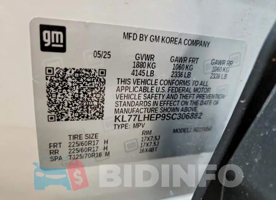 KL77LHEP9SC306882 Photo# 12