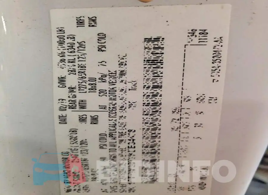 1FT7W2BT9KEE34438 Photo# 12
