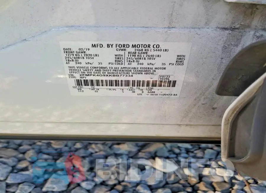 2FMPK4G9XKBB77334 Photo# 13