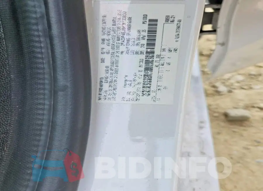3FADP4EJ8KM133830 Photo# 13