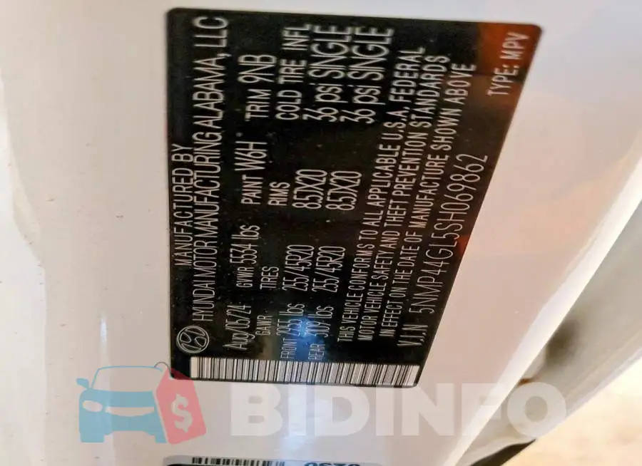 5NMP44GL5SH069862 Photo# 13