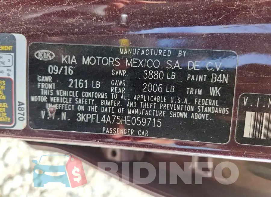 3KPFL4A75HE059715 Photo# 12