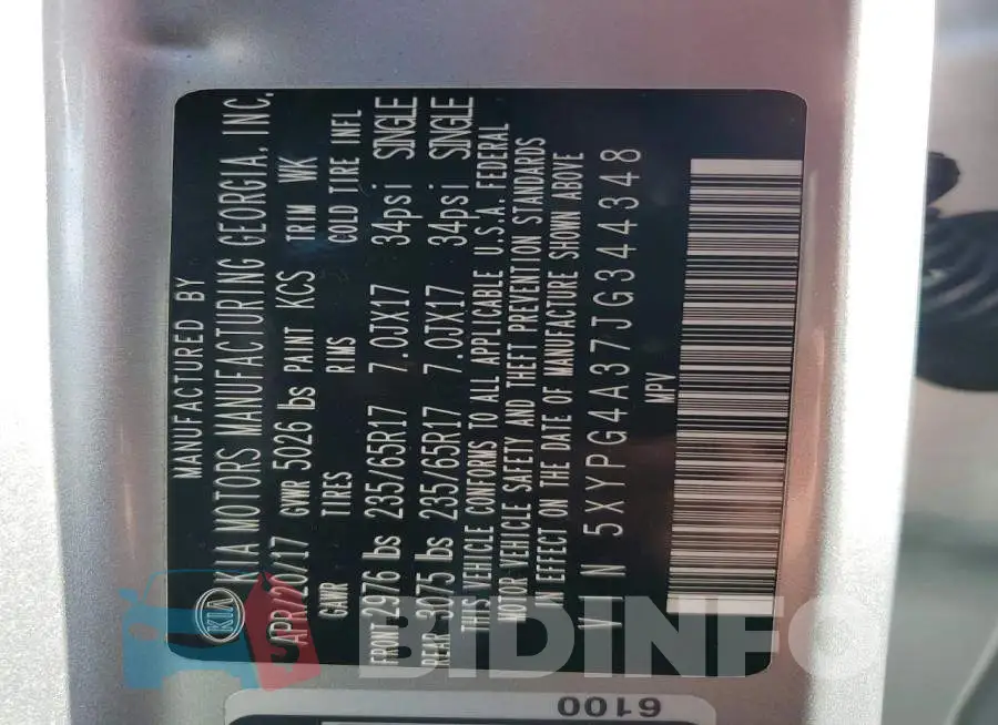 5XYPG4A37JG344348 Photo# 13