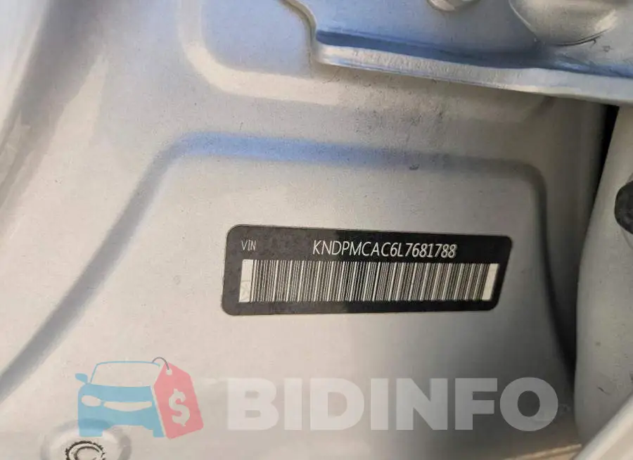 KNDPMCAC6L7681788 Photo# 12