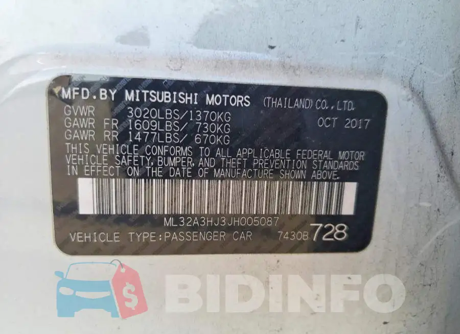 ML32A3HJ3JH005087 Photo# 13