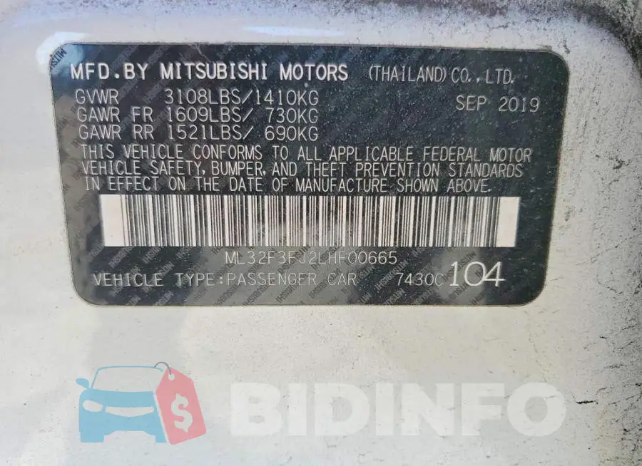 ML32F3FJ2LHF00665 Photo# 12