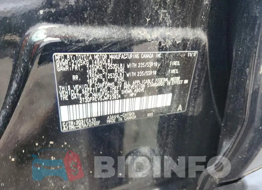 2T3DFREV5JW723834 Photo# 13