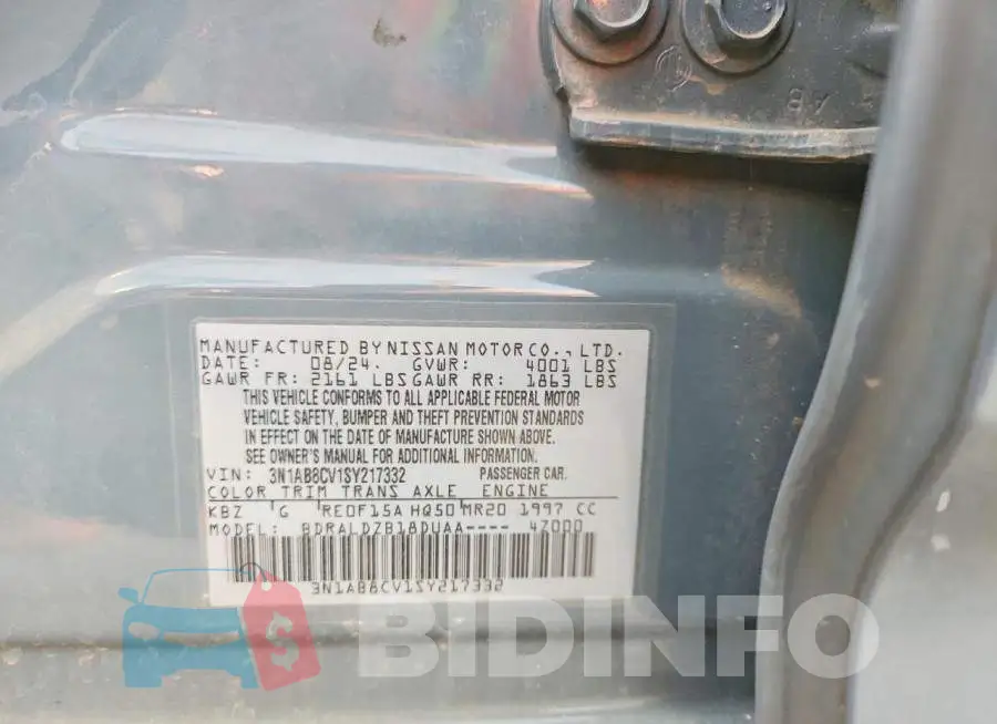 3N1AB8CV1SY217332 Photo# 12