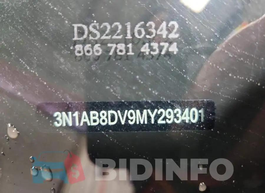 3N1AB8DV9MY293401 Photo# 12