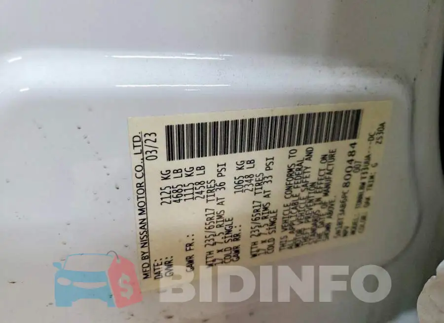 5N1BT3AB6PC800484 Photo# 13