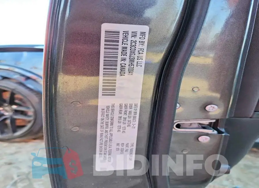 2C3CDXGJ3MH570041 Photo# 11