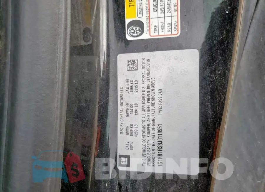 1G1FB1RS8J0110951 Photo# 12