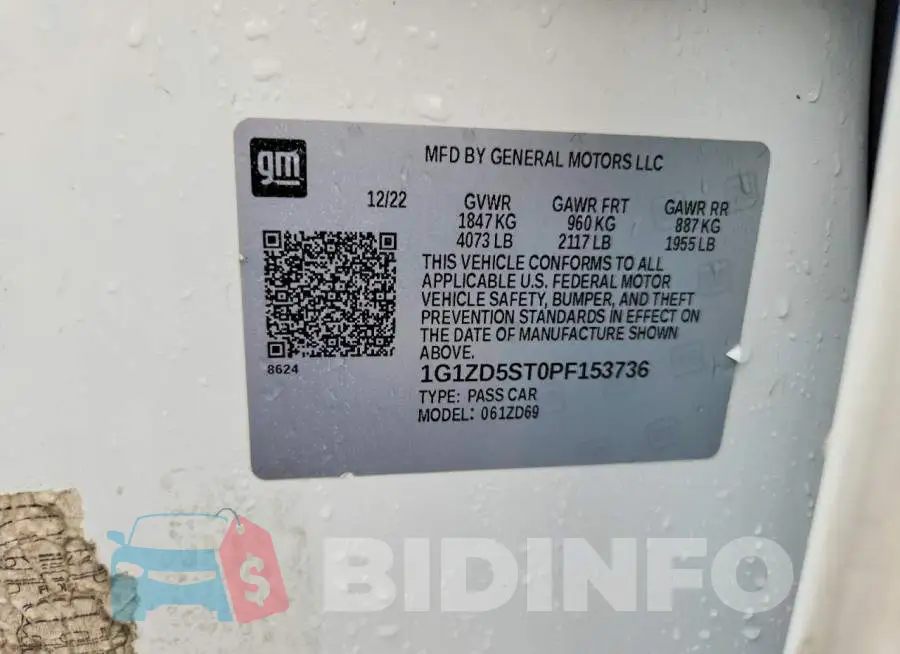 1G1ZD5ST0PF153736 Photo# 12