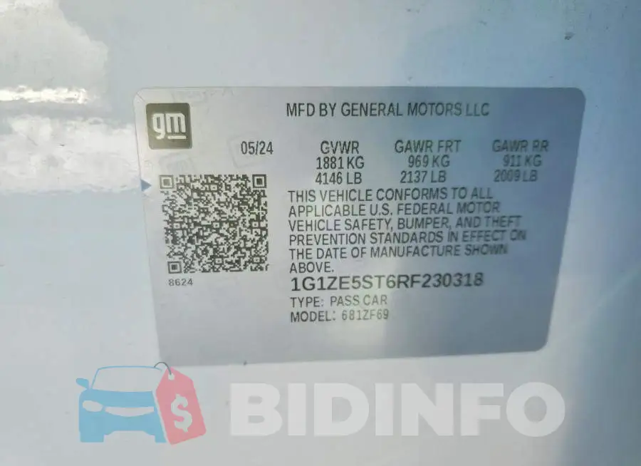 1G1ZE5ST6RF230318 Photo# 12