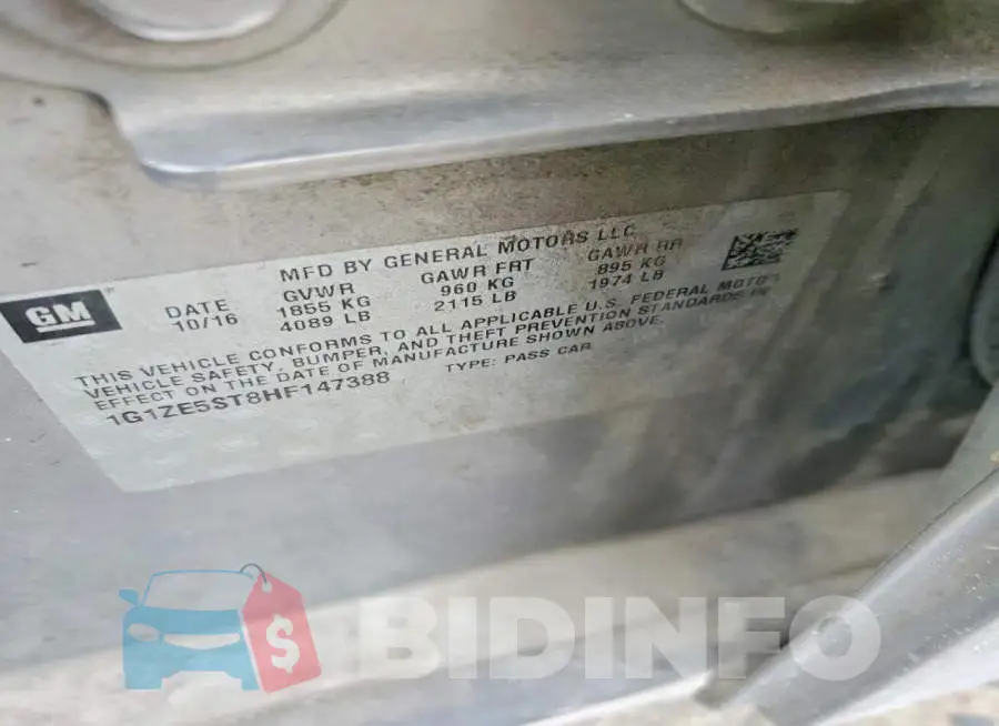 1G1ZE5ST8HF147388 Photo# 12