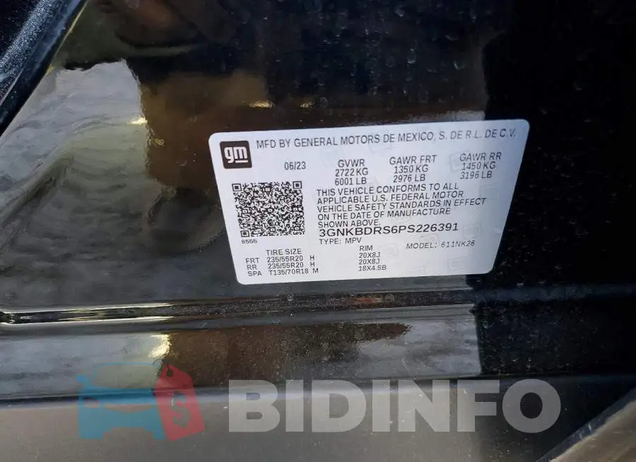 3GNKBDRS6PS226391 Photo# 12