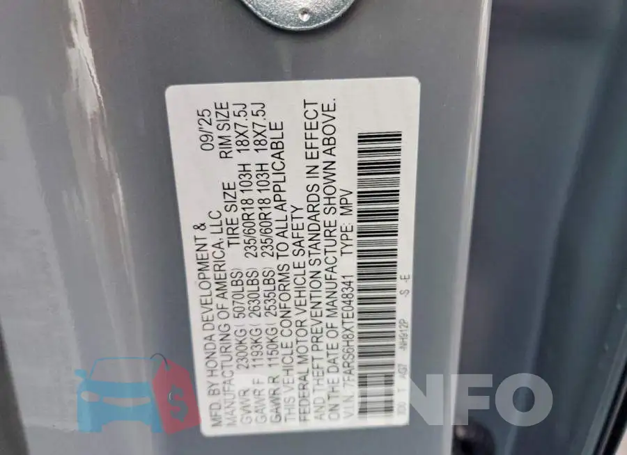 7FARS6H8XTE048341 Photo# 14