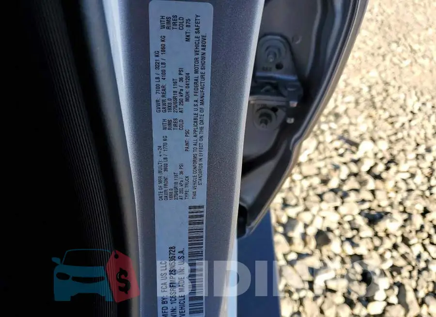1C6SRFMP2SN536728 Photo# 12