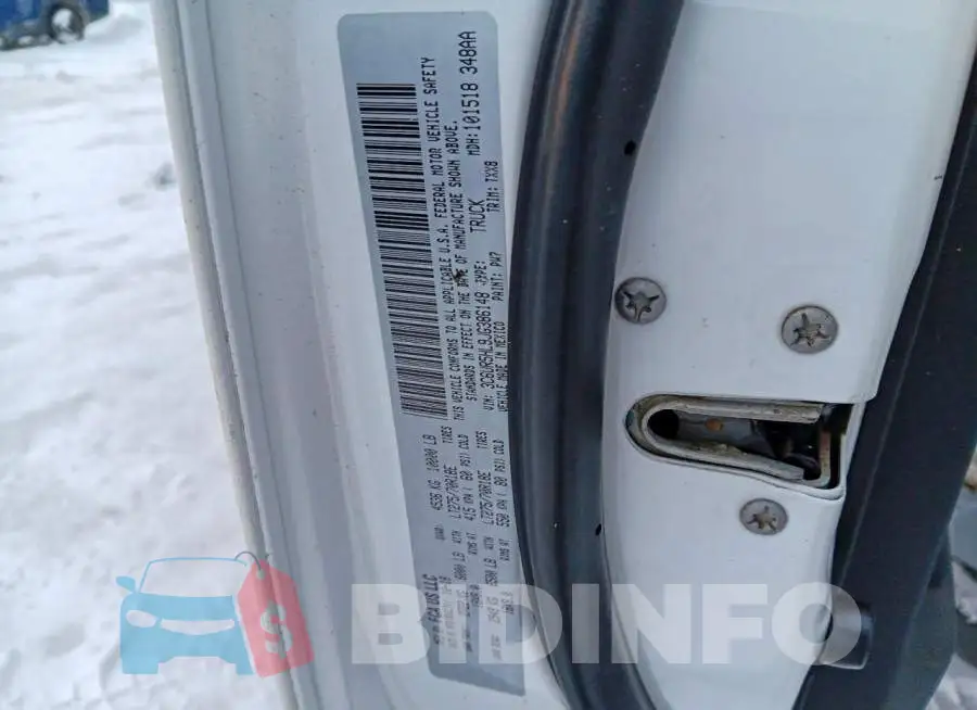 3C6UR5HL9JG386148 Photo# 12