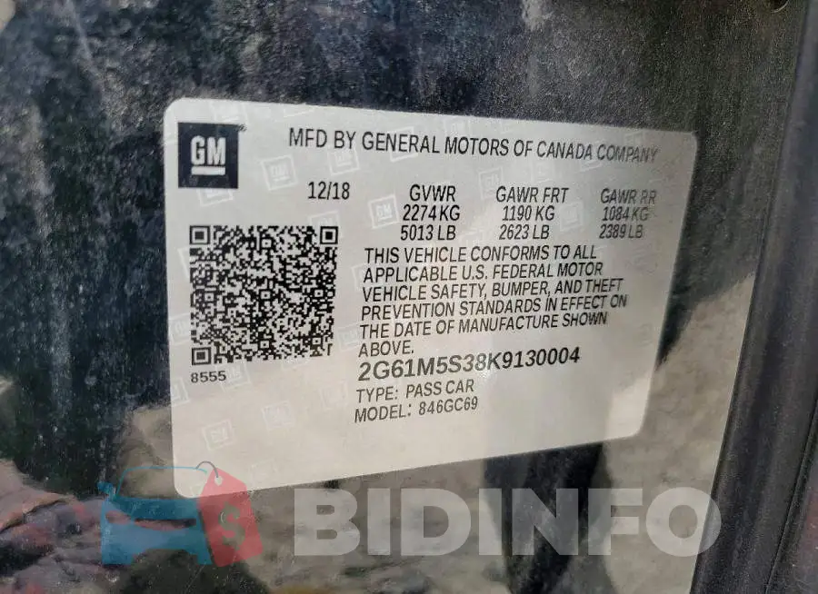 2G61M5S38K9130004 Photo# 13