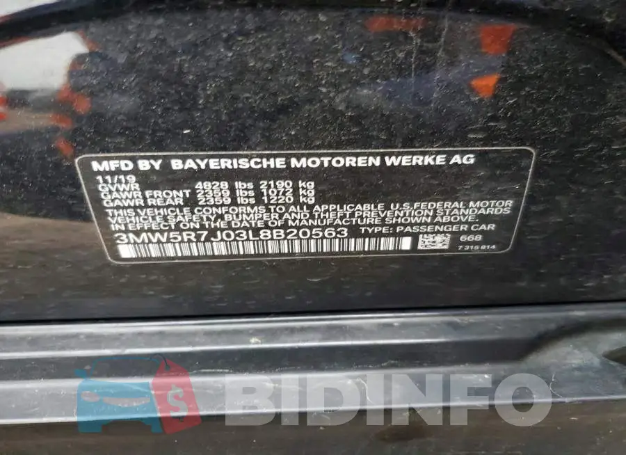 3MW5R7J03L8B20563 Photo# 12