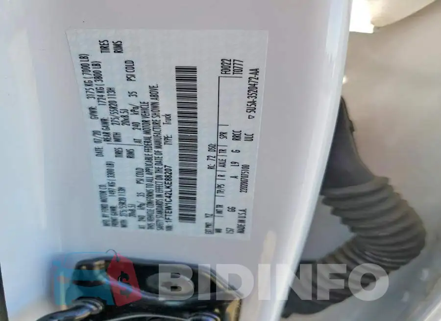 1FTEW1C42LKE88207 Photo# 13