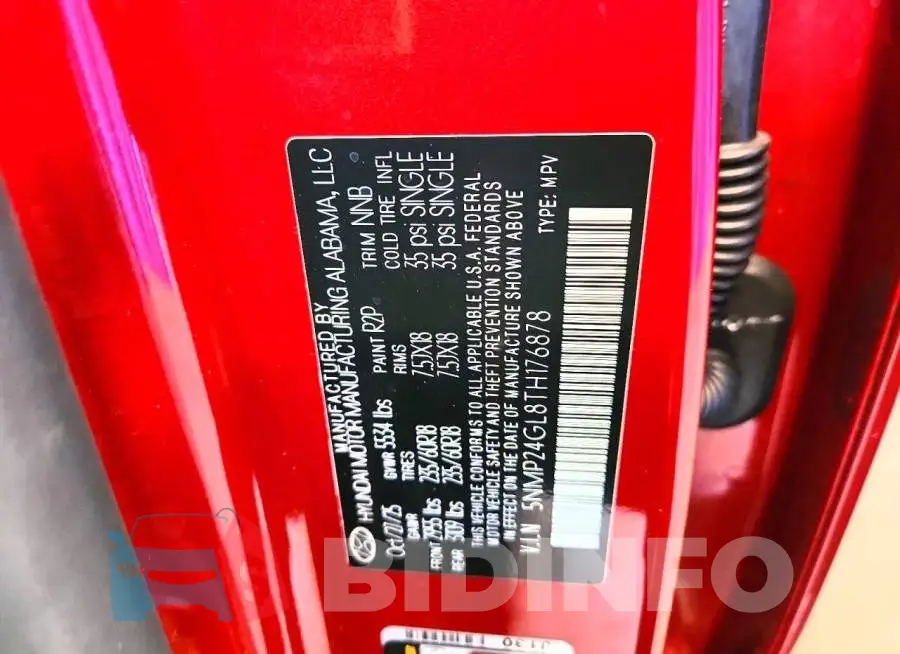 5NMP24GL8TH176878 Photo# 13
