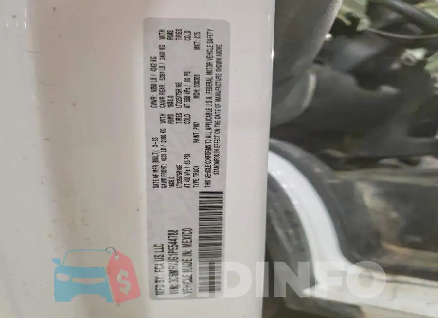 3C6MRVJG1PE544788 Photo# 13