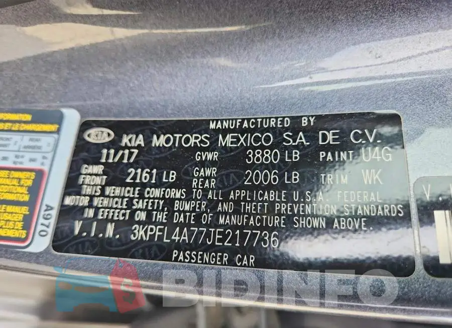 3KPFL4A77JE217736 Photo# 12