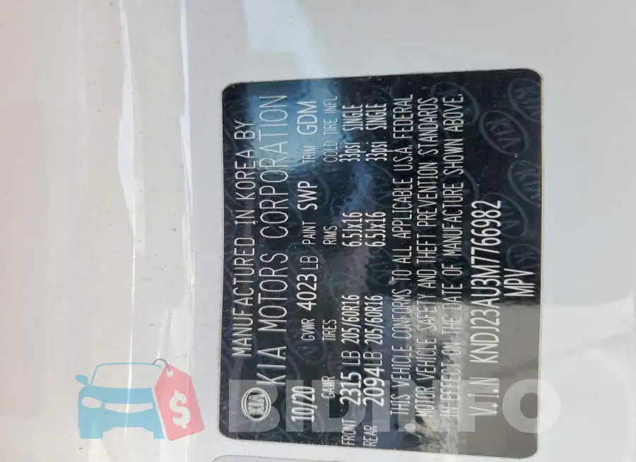 KNDJ23AU3M7766982 Photo# 14