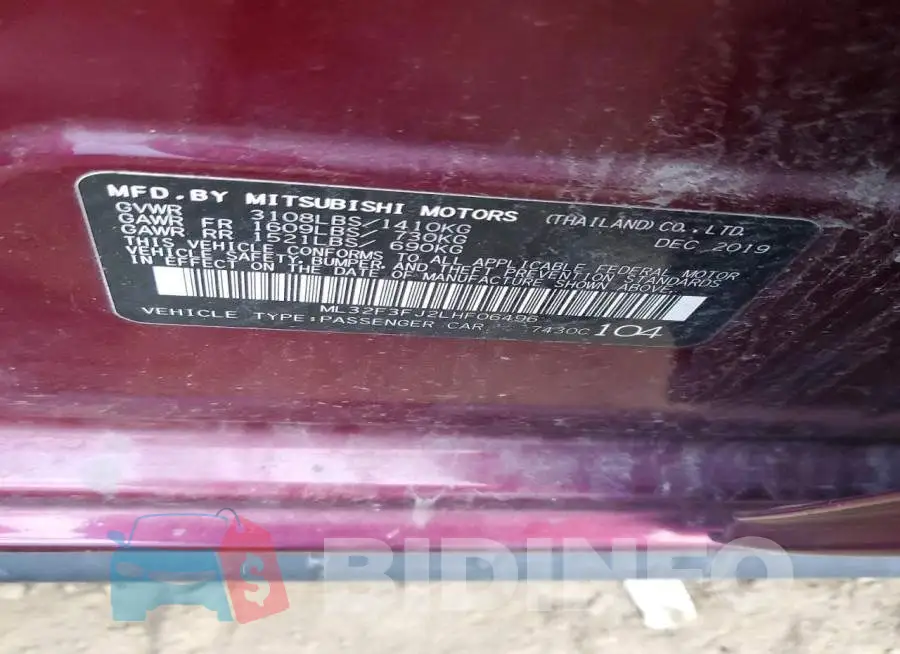 ML32F3FJ2LHF06496 Photo# 12