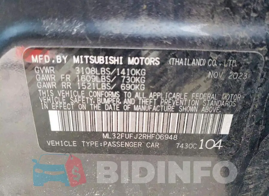 ML32FUFJ2RHF06948 Photo# 12