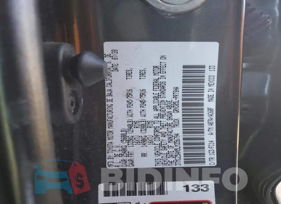 3TMCZ5AN5LM356794 Photo# 12