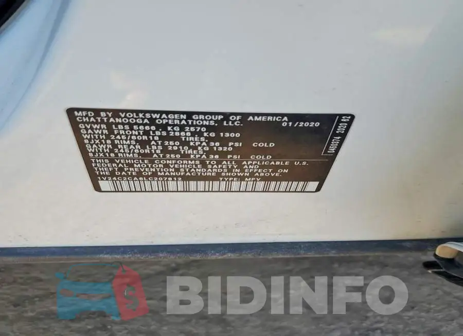 1V24C2CA6LC207812 Photo# 13