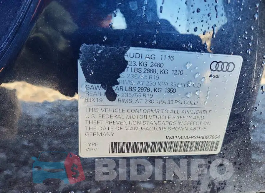 WA1M2AFP3HA087964 Photo# 12