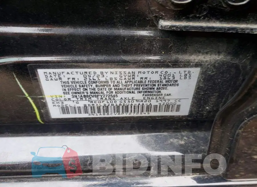 3N1AB8CV8PY272545 Photo# 12