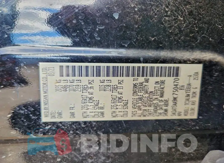 5N1AT3AA9MC750470 Photo# 13