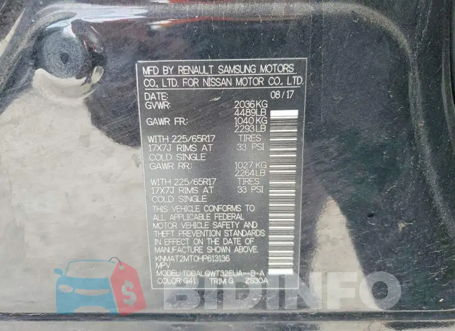 KNMAT2MT0HP613136 Photo# 14