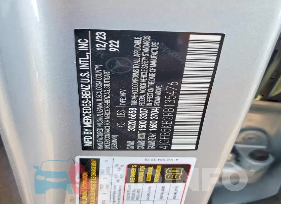 4JGFB5KB2RB135476 Photo# 13