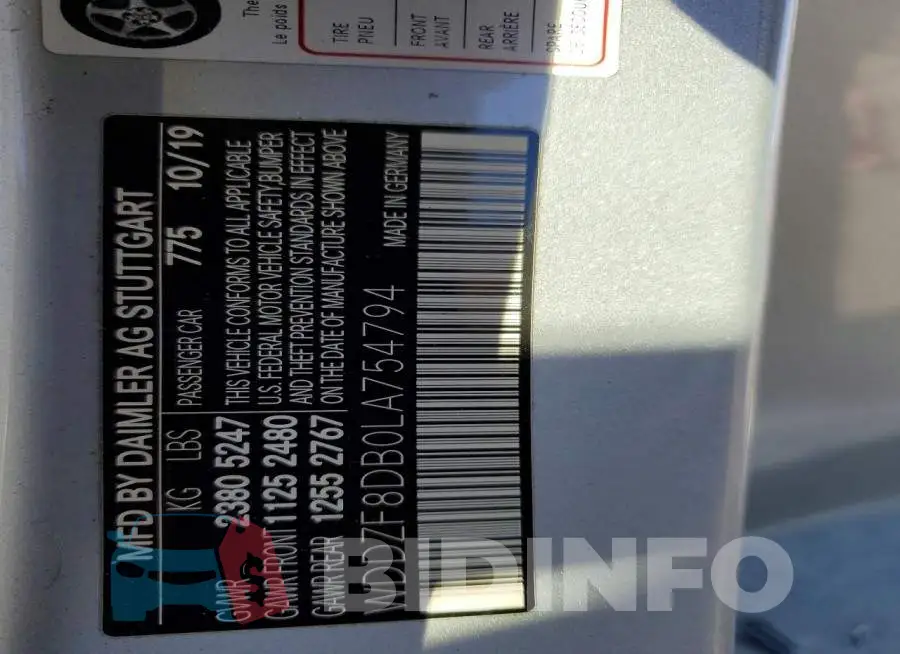WDDZF8DB0LA754794 Photo# 12