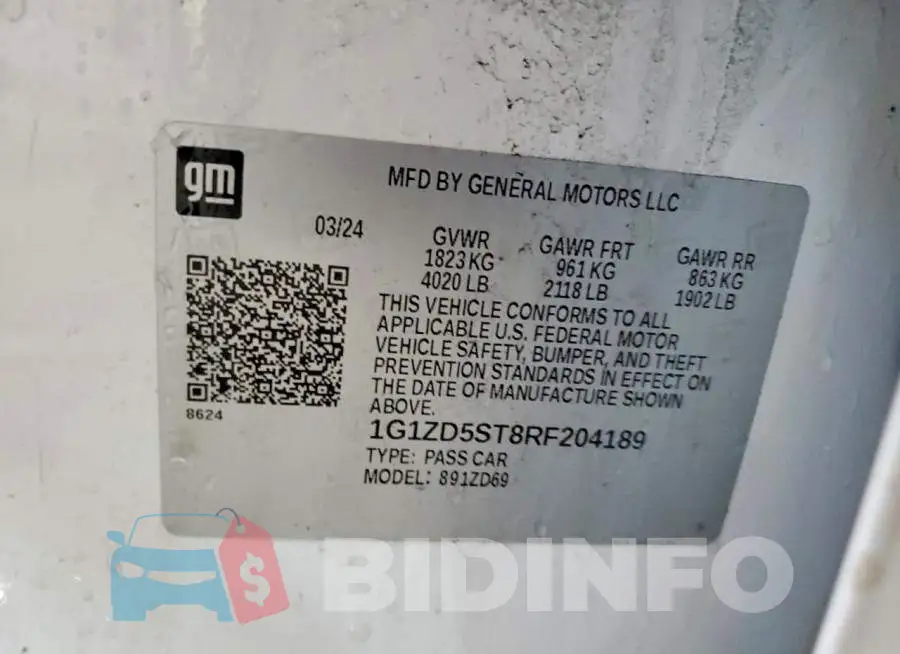 1G1ZD5ST8RF204189 Photo# 12