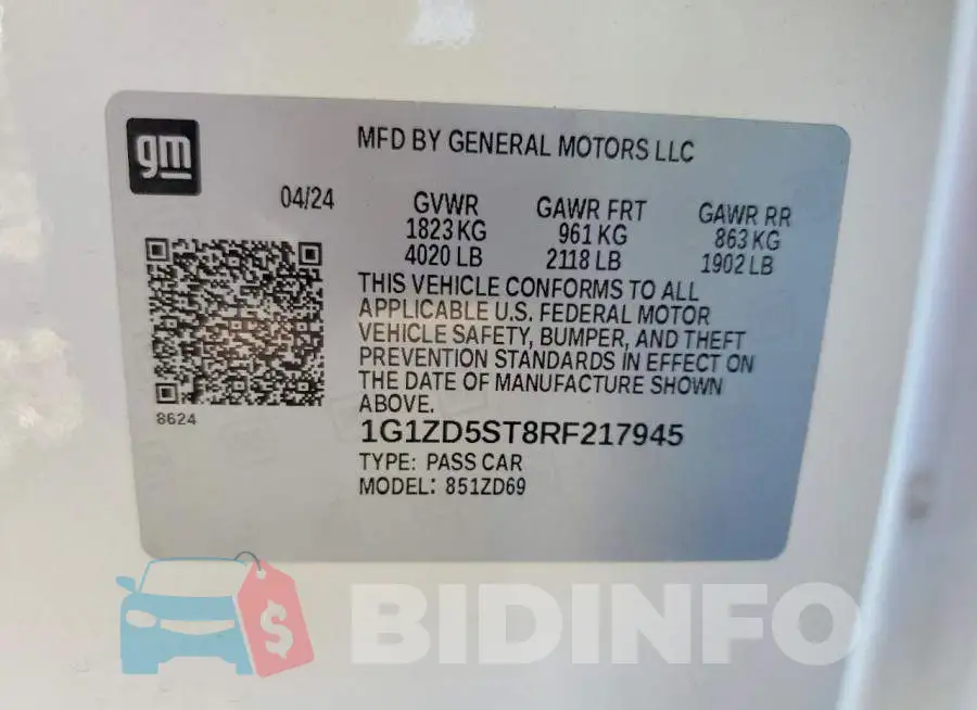1G1ZD5ST8RF217945 Photo# 12