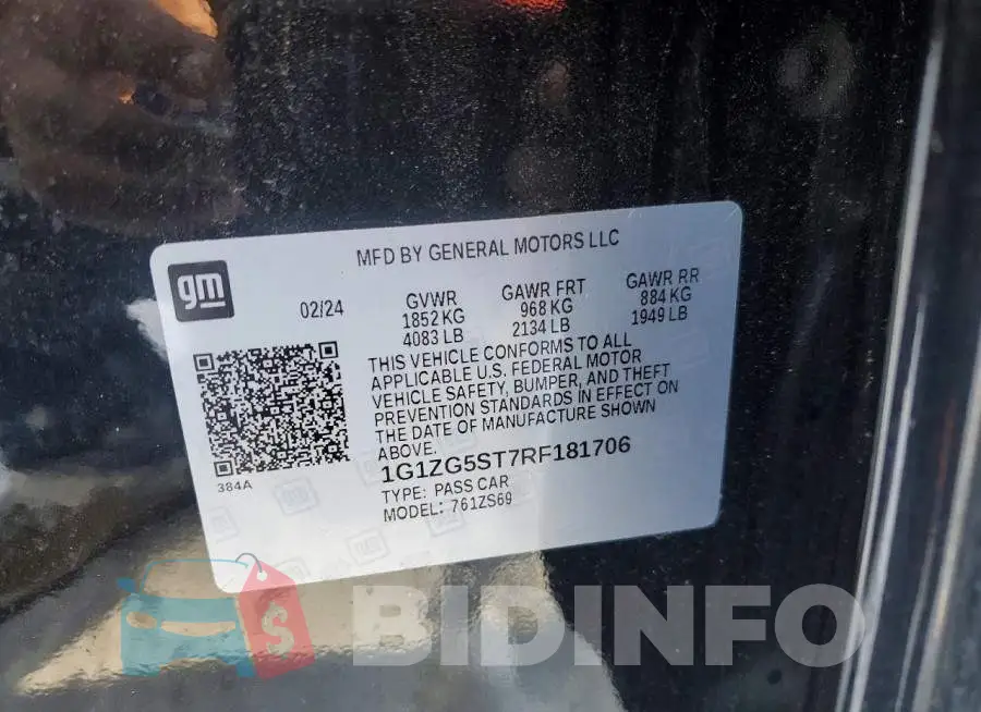 1G1ZG5ST7RF181706 Photo# 12
