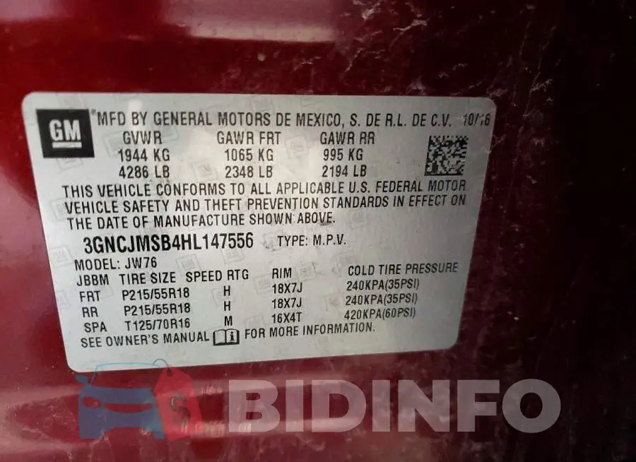 3GNCJMSB4HL147556 Photo# 13