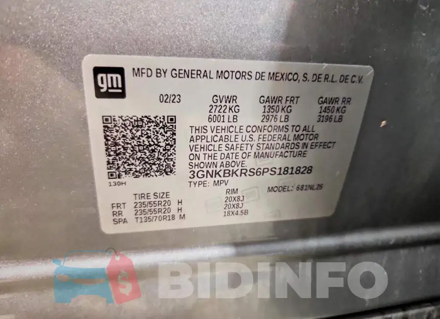 3GNKBKRS6PS181828 Photo# 12