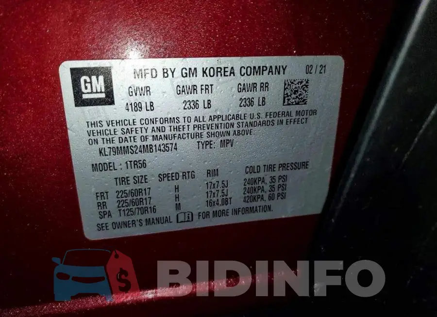 KL79MMS24MB143574 Photo# 14