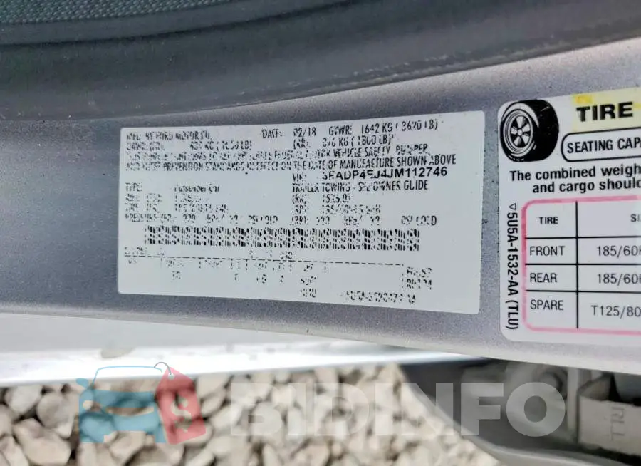 3FADP4EJ4JM112746 Photo# 12