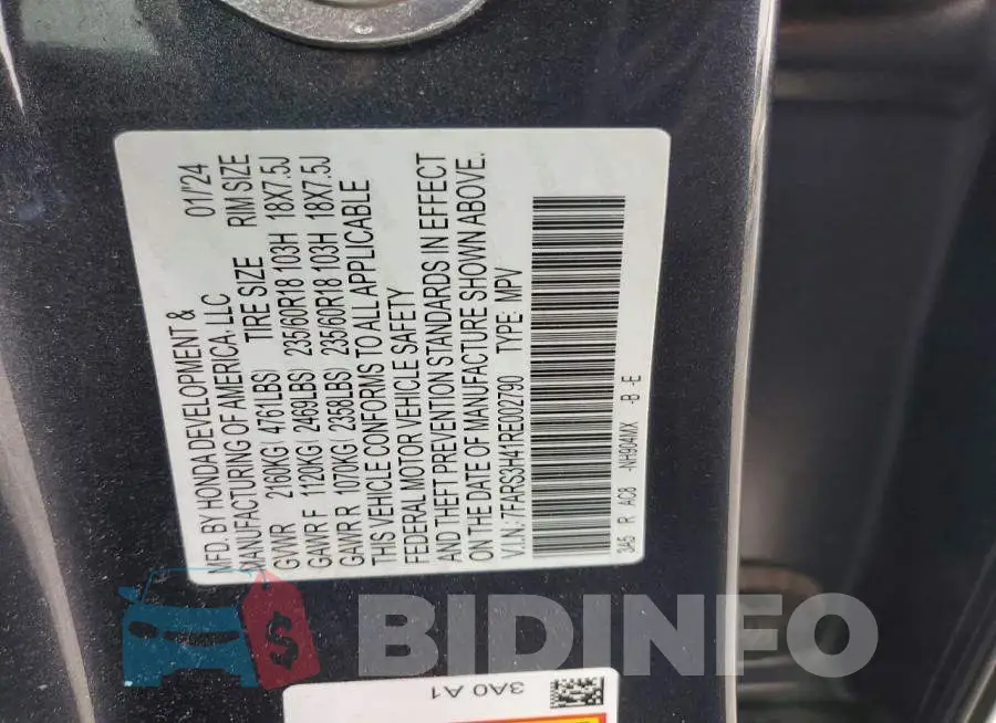 7FARS3H41RE002790 Photo# 13