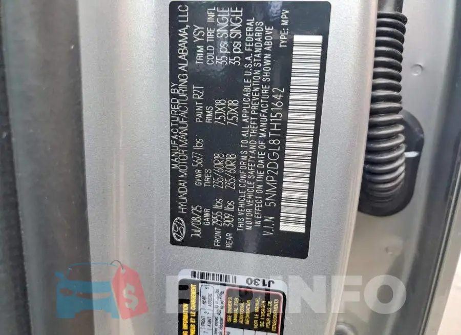 5NMP2DGL8TH151642 Photo# 14