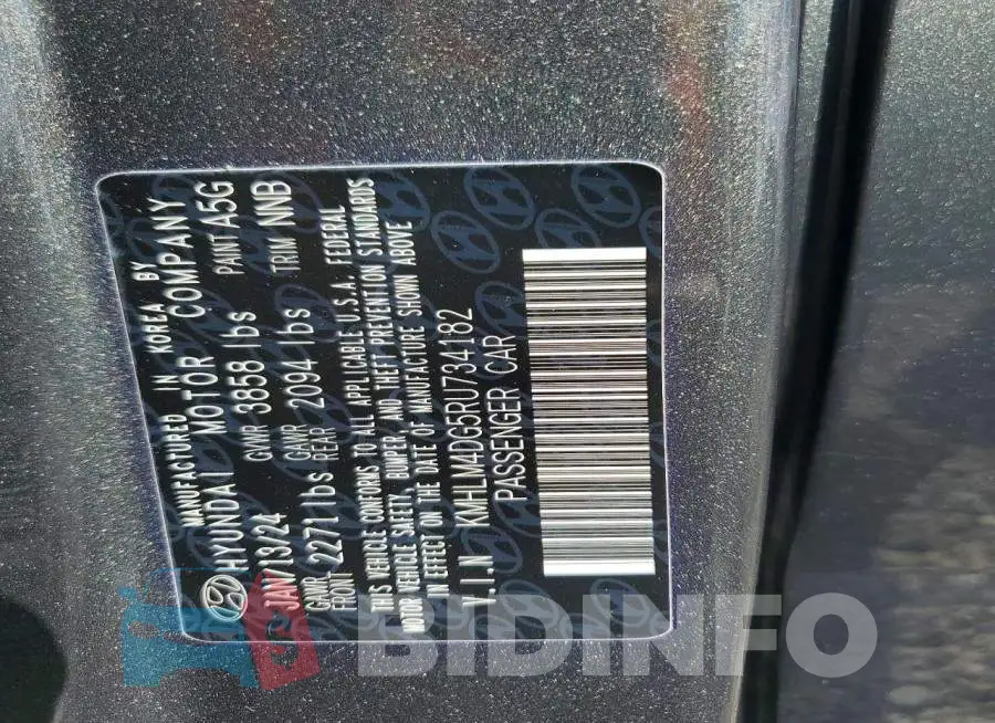 KMHLM4DG5RU734182 Photo# 13